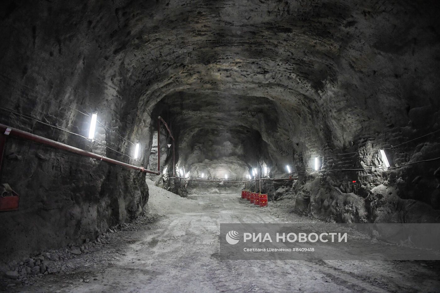 Шахта "Ангидрит" в Норильске