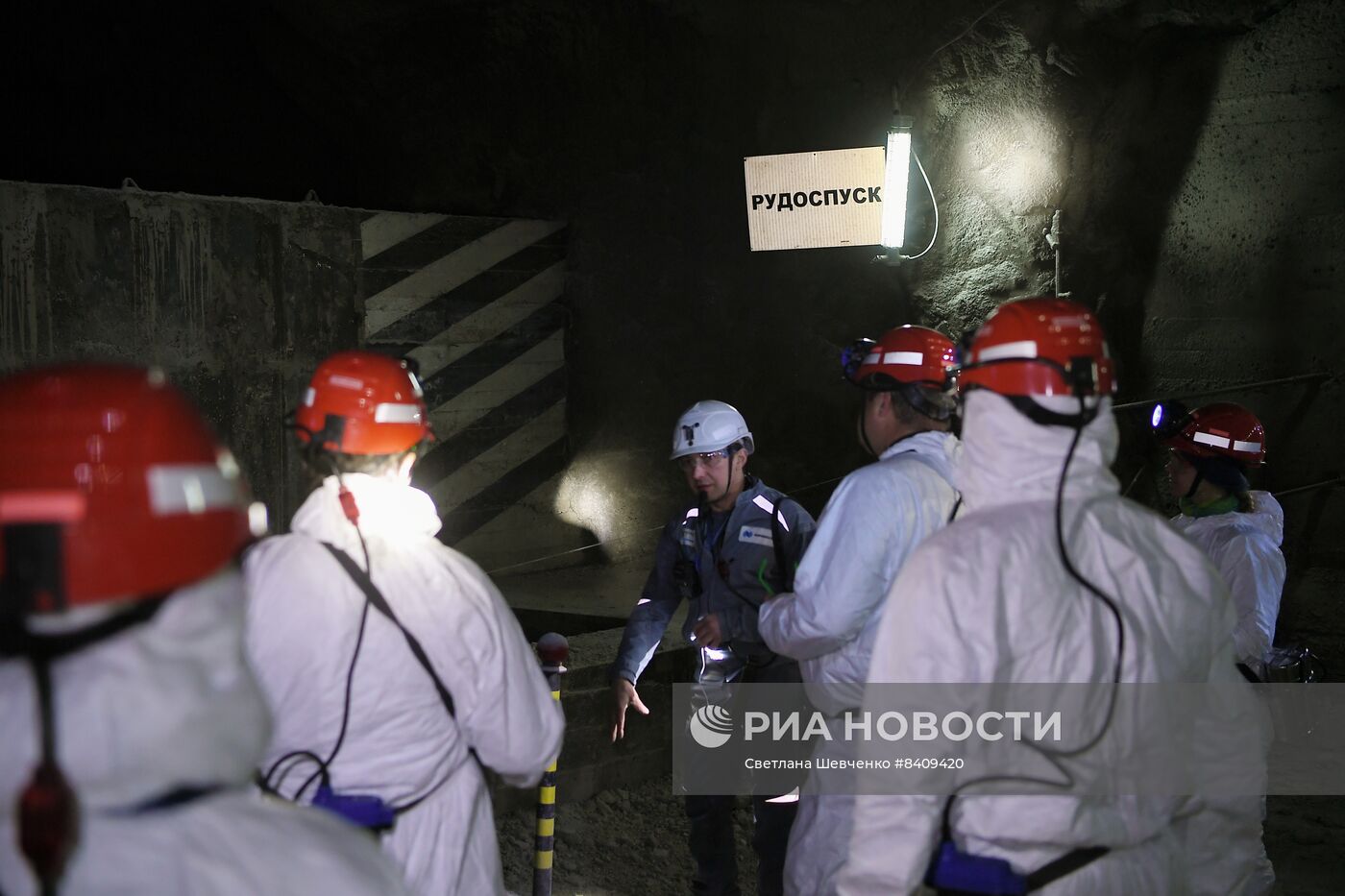 Шахта "Ангидрит" в Норильске