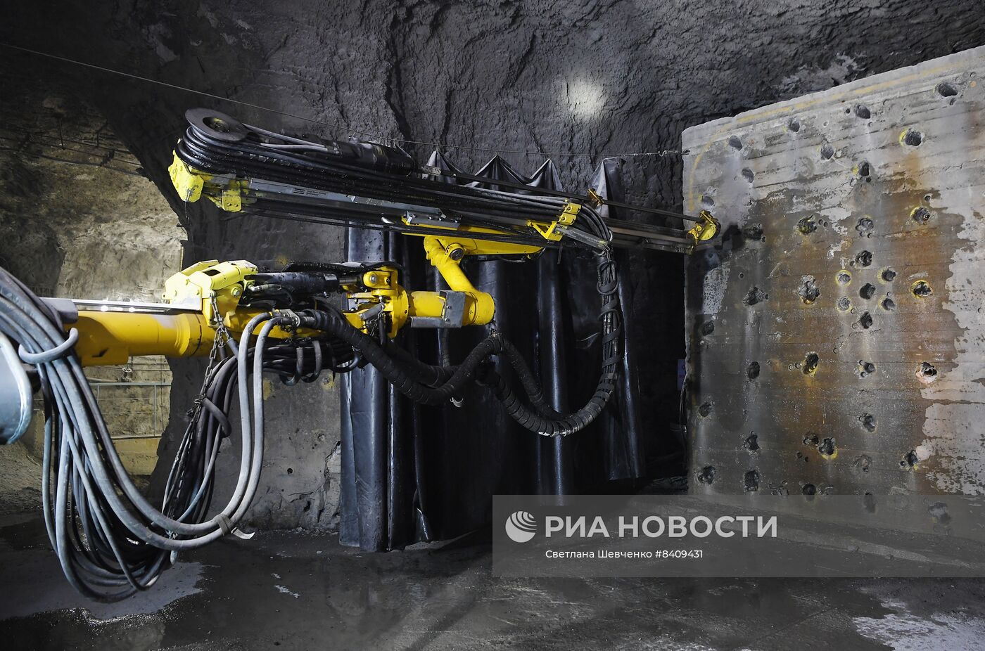 Шахта "Ангидрит" в Норильске