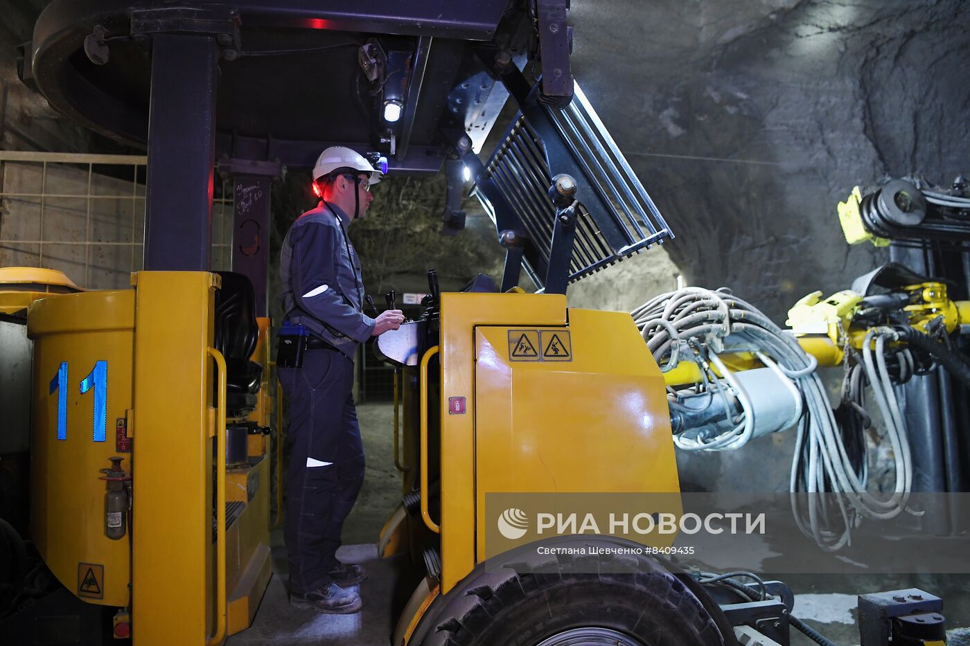 Шахта "Ангидрит" в Норильске