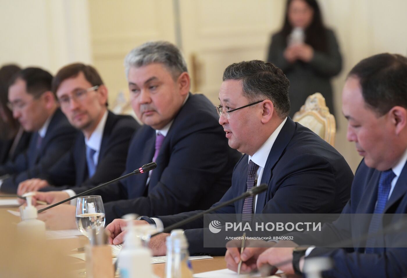 Встреча глав МИД РФ и Казахстана С. Лаврова и М. Нуртлеу