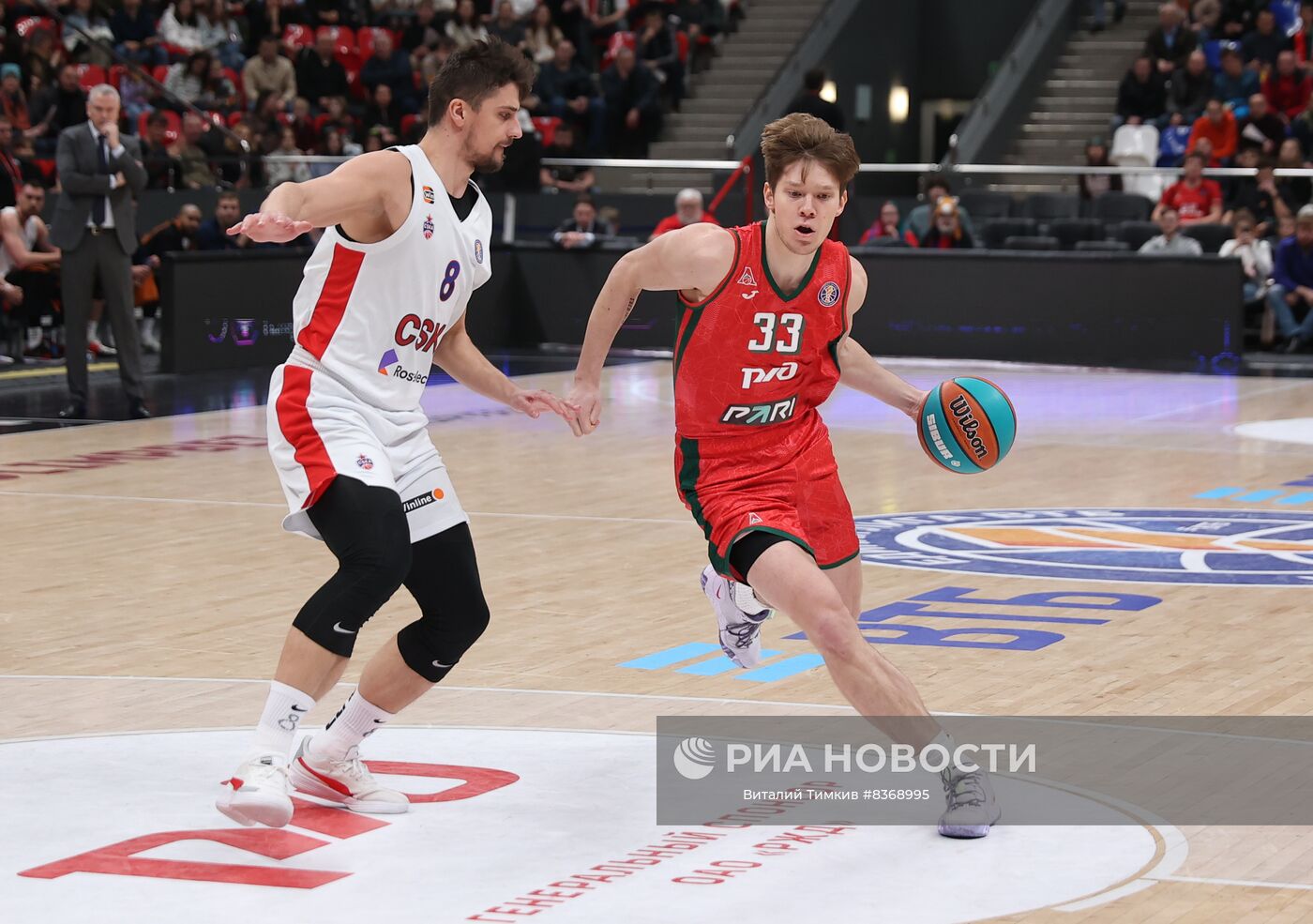Баскетбол. Единая лига ВТБ. Матч "Локомотив-Кубань" - ЦСКА | РИА ...
