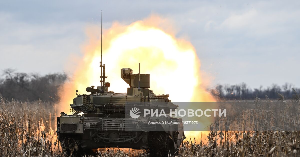 Работа морской пехоты в зоне СВО | РИА Новости Медиабанк