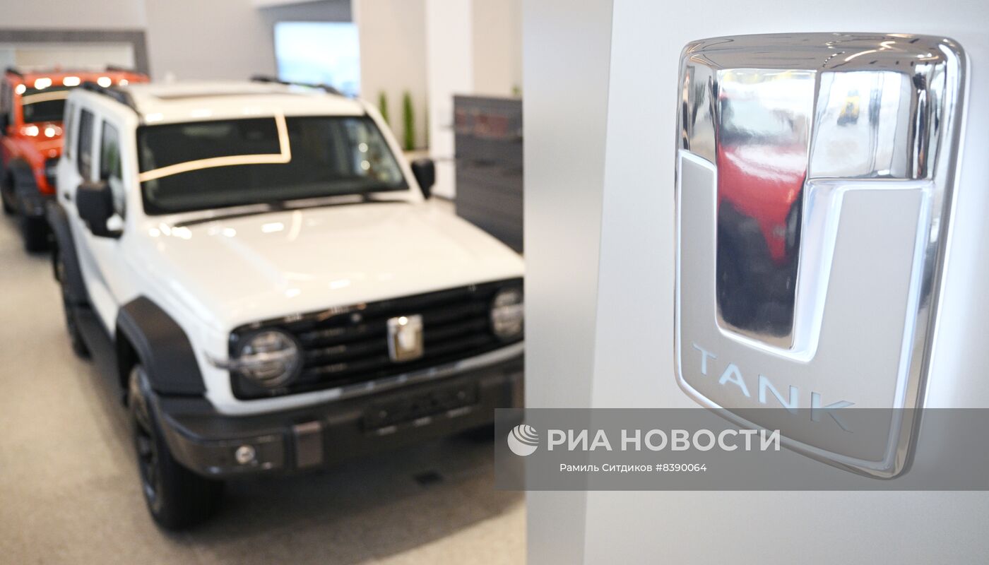 Старт продаж китайских внедорожников Tank 300 в Москве | РИА Новости ...
