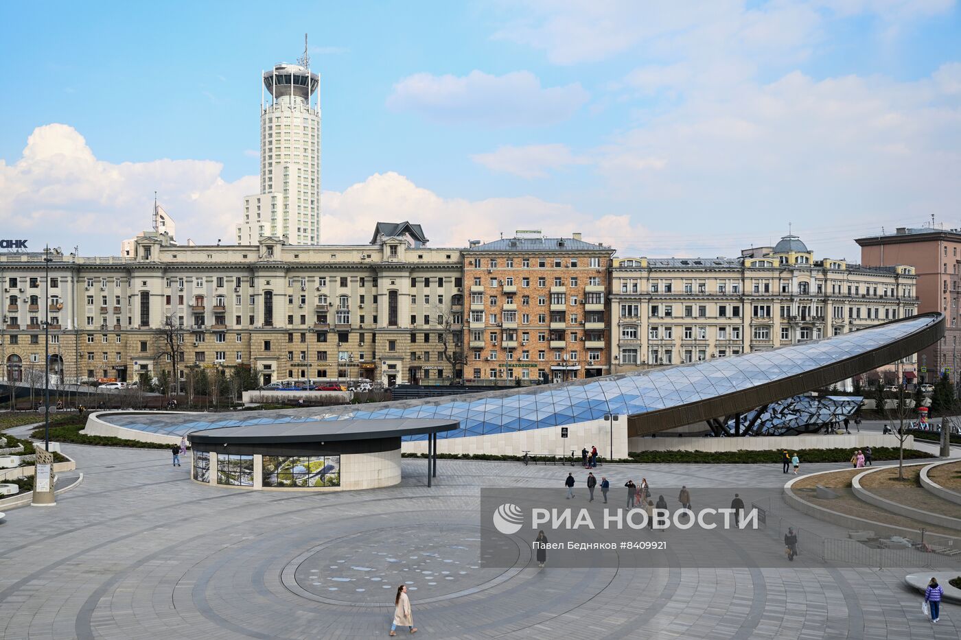 Весенняя погода в Москве