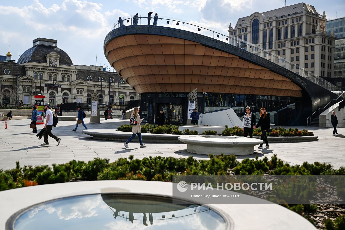 Весенняя погода в Москве