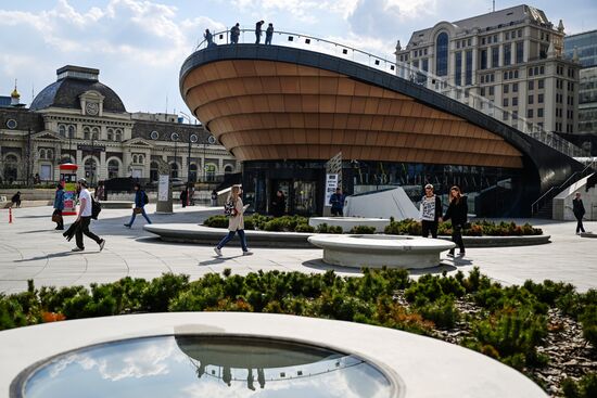 Весенняя погода в Москве