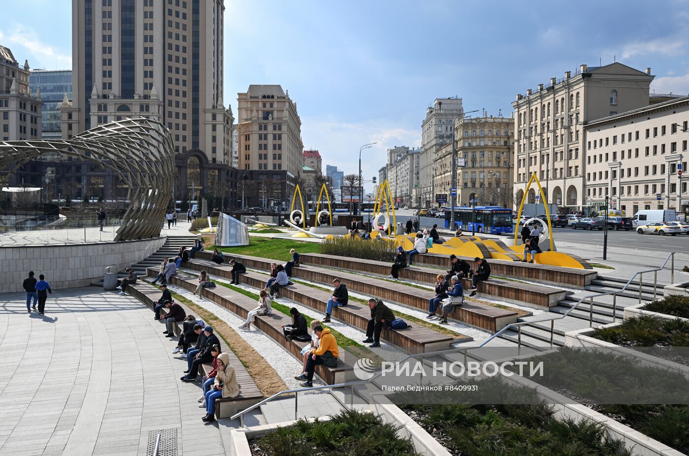Весенняя погода в Москве