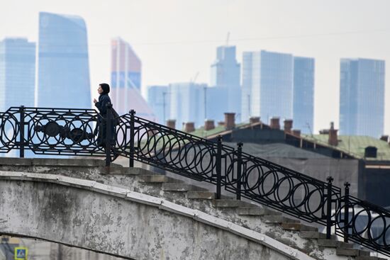 Весенняя погода в Москве