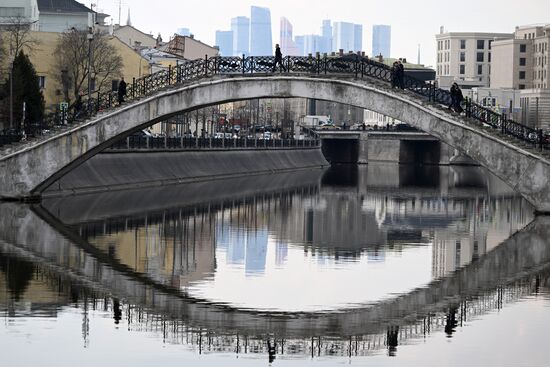 Весенняя погода в Москве