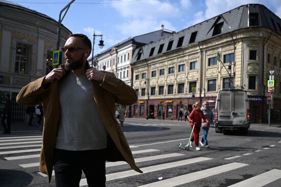 Весенняя погода в Москве