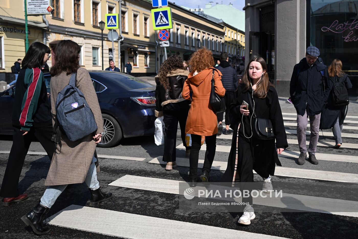 Весенняя погода в Москве