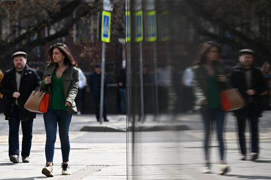 Весенняя погода в Москве