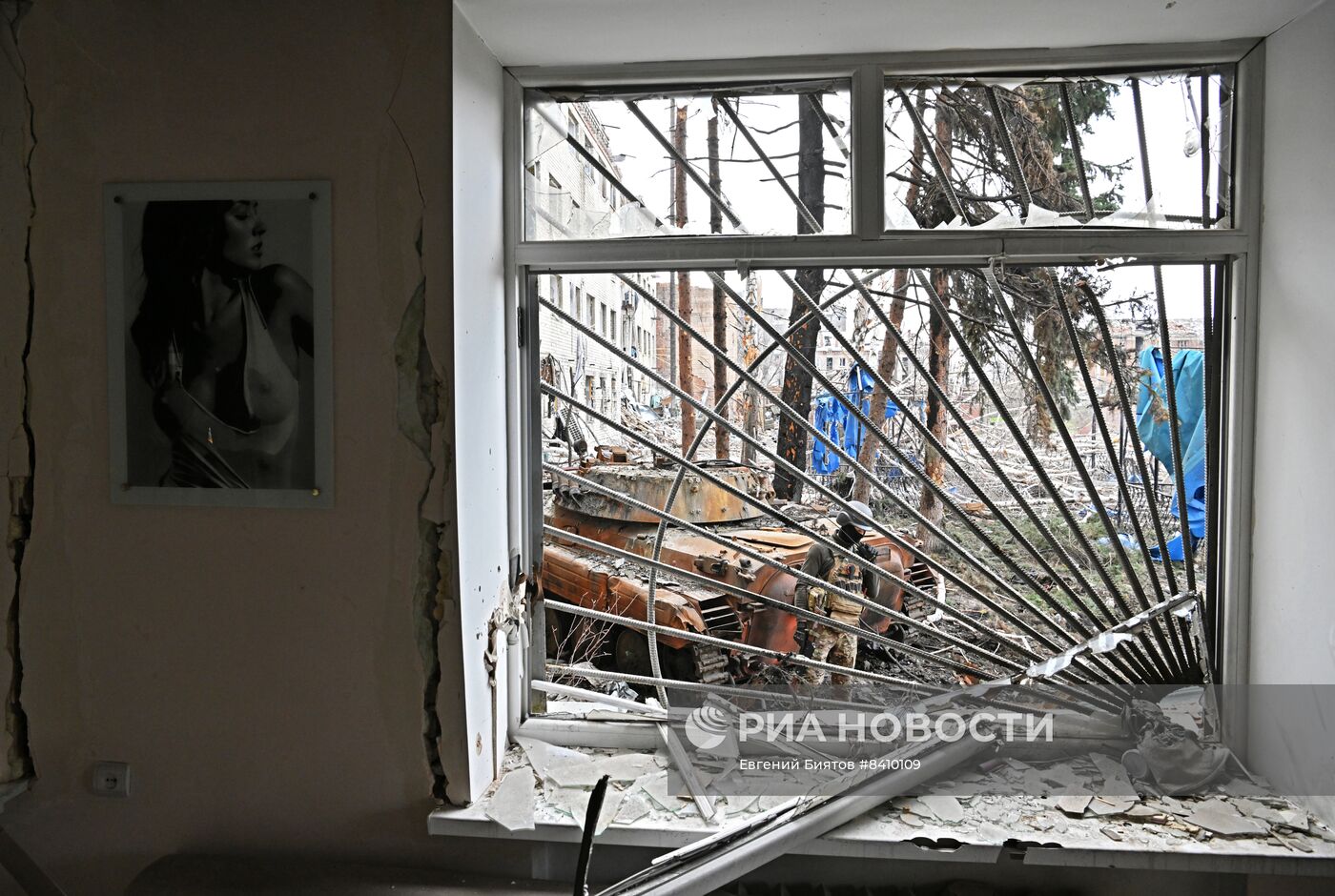 Бойцы группы Вагнера в центре Артемовска