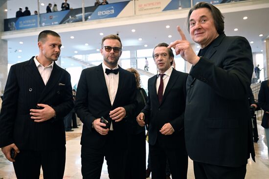 Празднование Дня космонавтики в Государственном Кремлевском Дворце