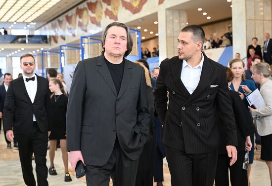 Празднование Дня космонавтики в Государственном Кремлевском Дворце