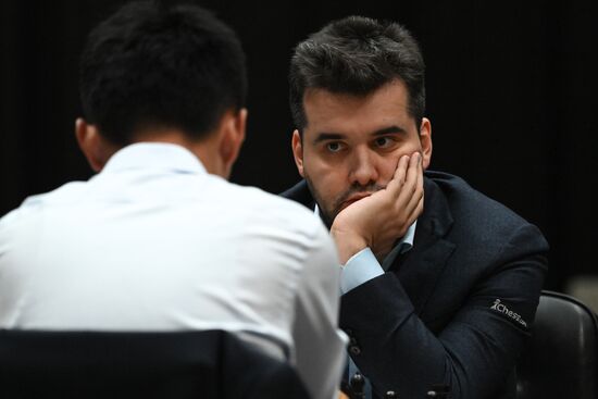 Шахматы. Матч за звание чемпиона мира. Четвертая партия