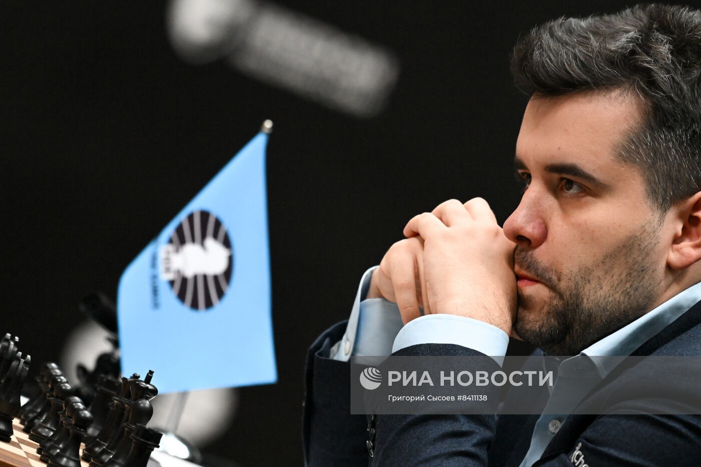 Шахматы. Матч за звание чемпиона мира. Четвертая партия