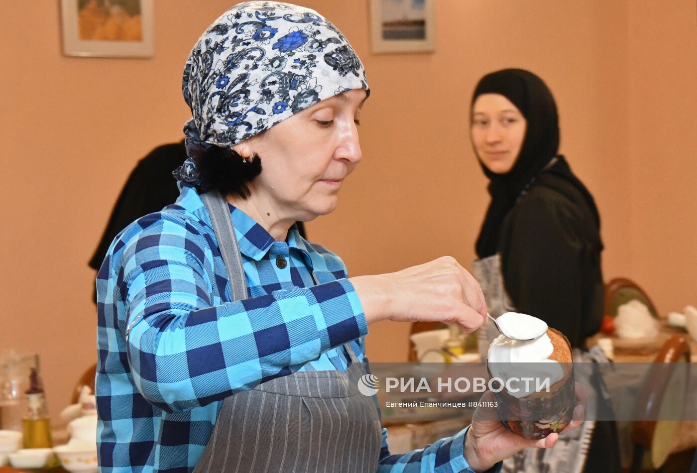 Подготовка к празднованию Пасхи в монастыре Всех святых в Забайкальском крае 