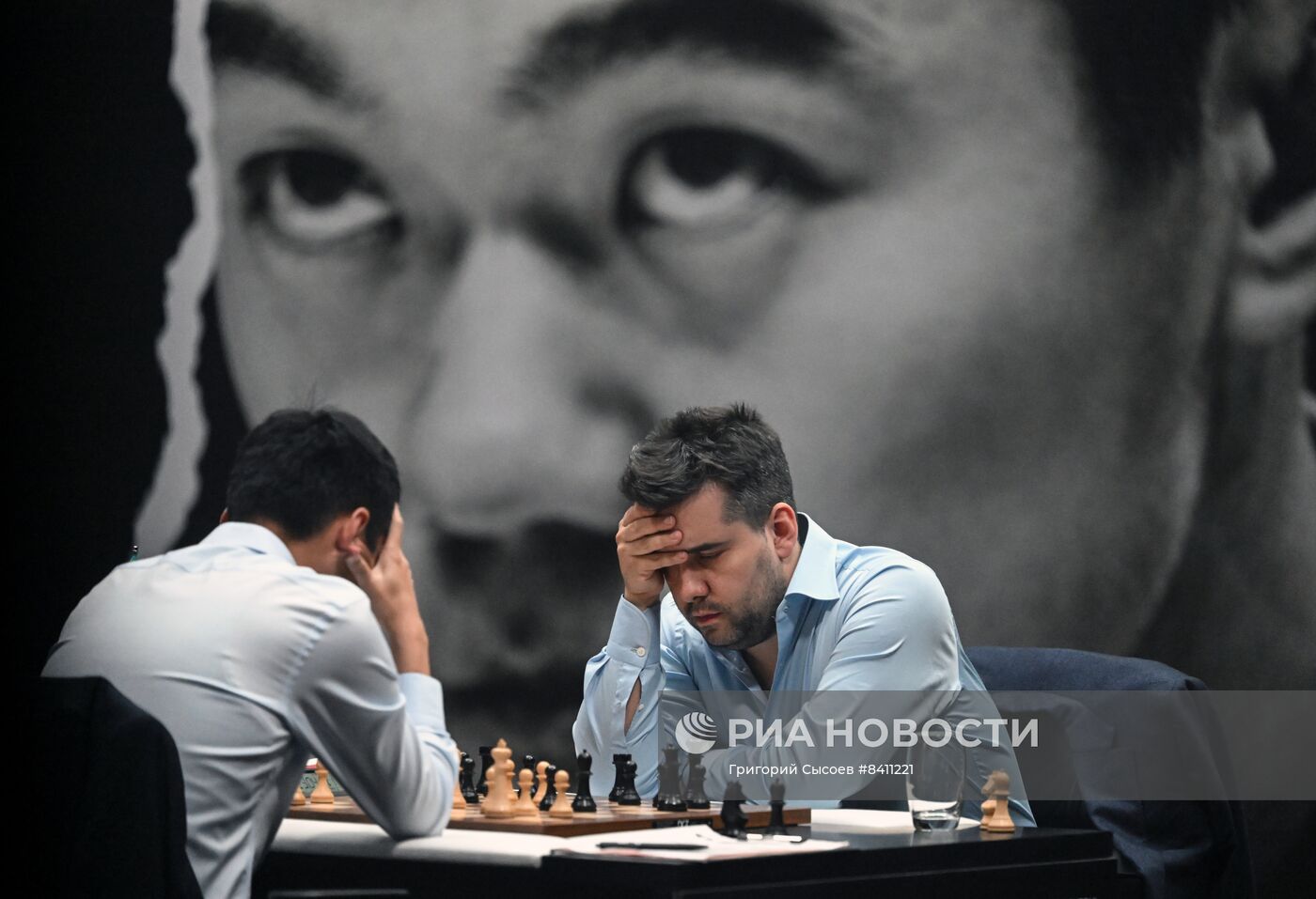 Шахматы. Матч за звание чемпиона мира. Четвертая партия