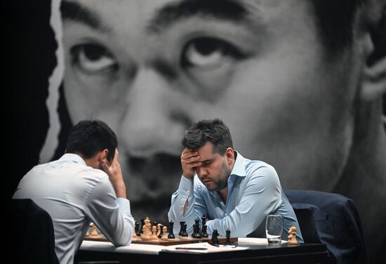 Шахматы. Матч за звание чемпиона мира. Четвертая партия