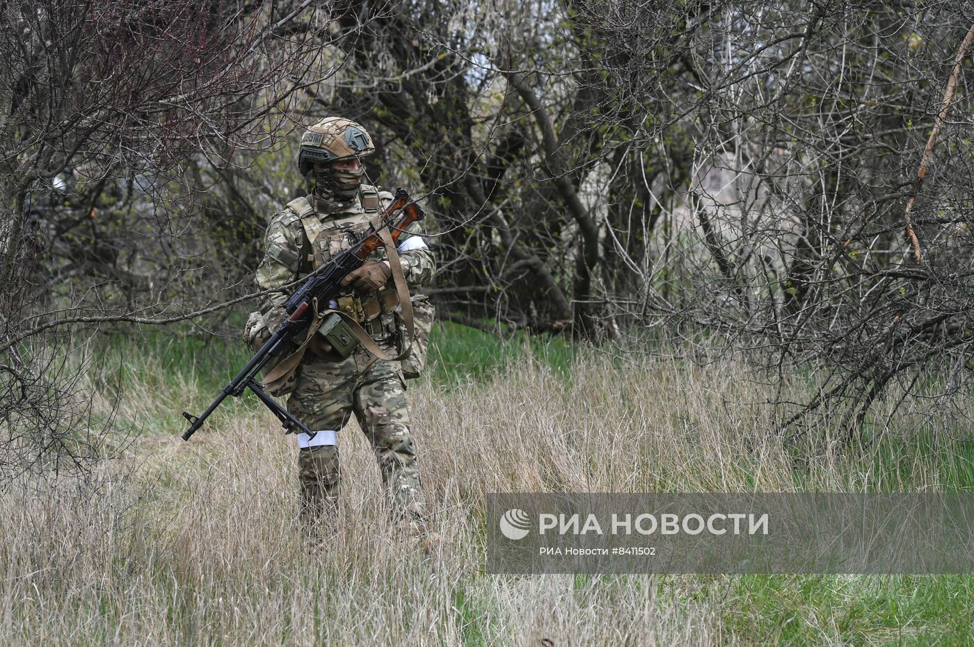 Подготовка штурмовых групп ВДВ на полигоне в южном секторе СВО