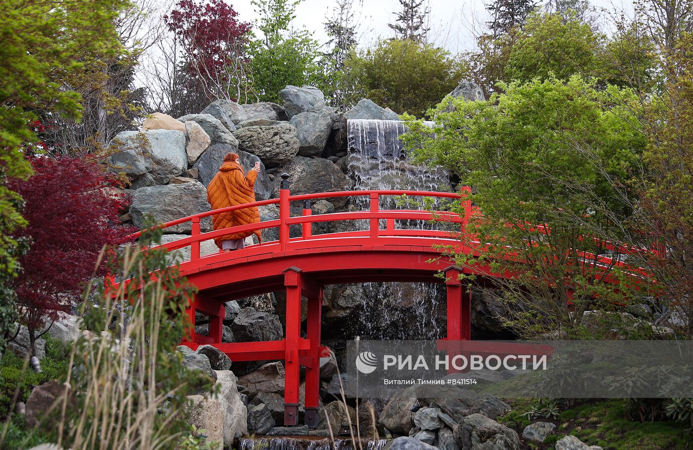 Японский сад открыли в Краснодаре