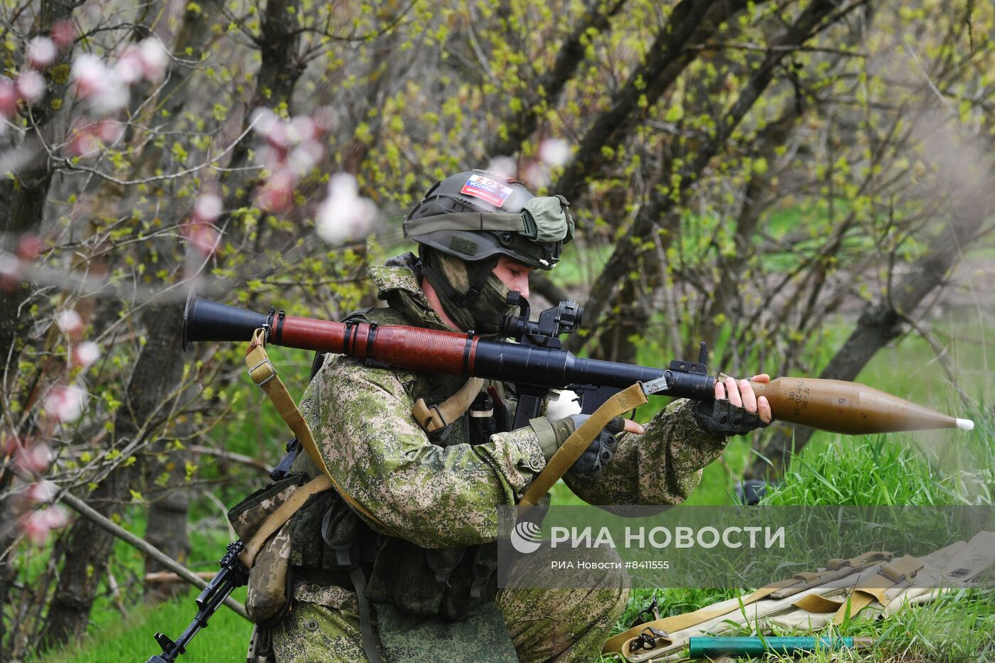 Подготовка штурмовых групп ВДВ на полигоне в южном секторе СВО