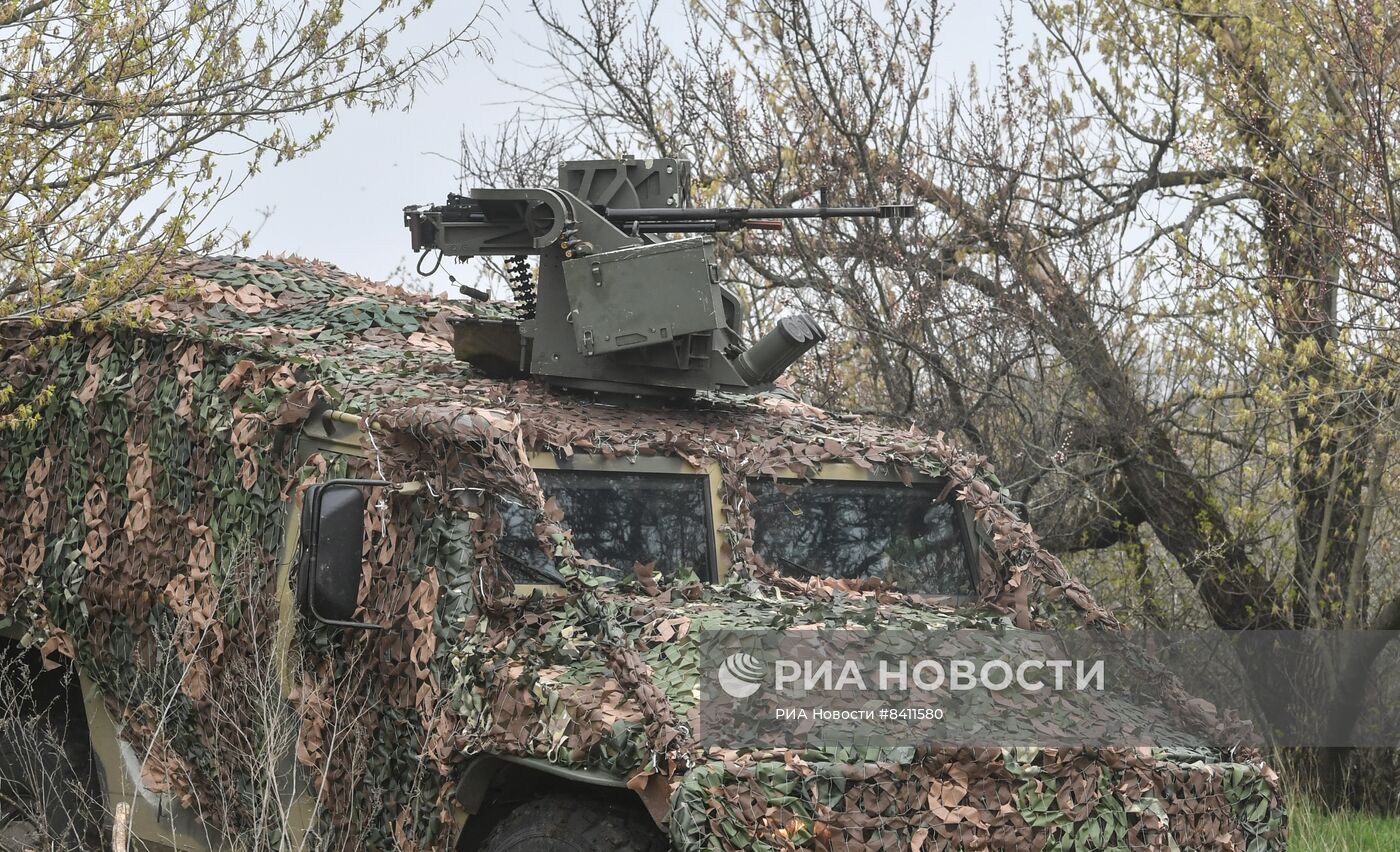 Подготовка штурмовых групп ВДВ на полигоне в южном секторе СВО