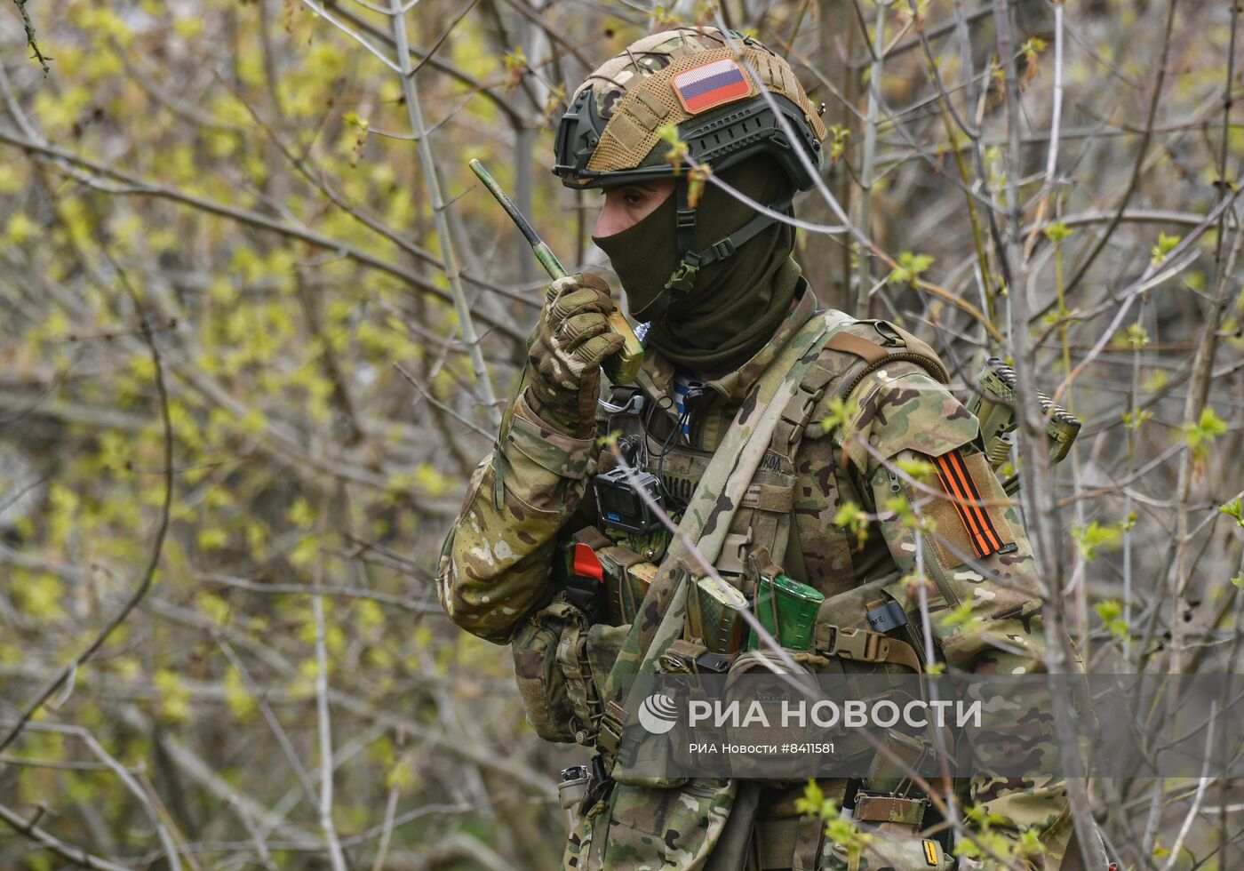 Подготовка штурмовых групп ВДВ на полигоне в южном секторе СВО