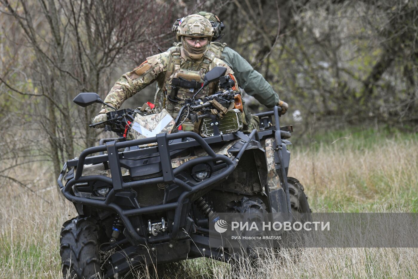 Подготовка штурмовых групп ВДВ на полигоне в южном секторе СВО