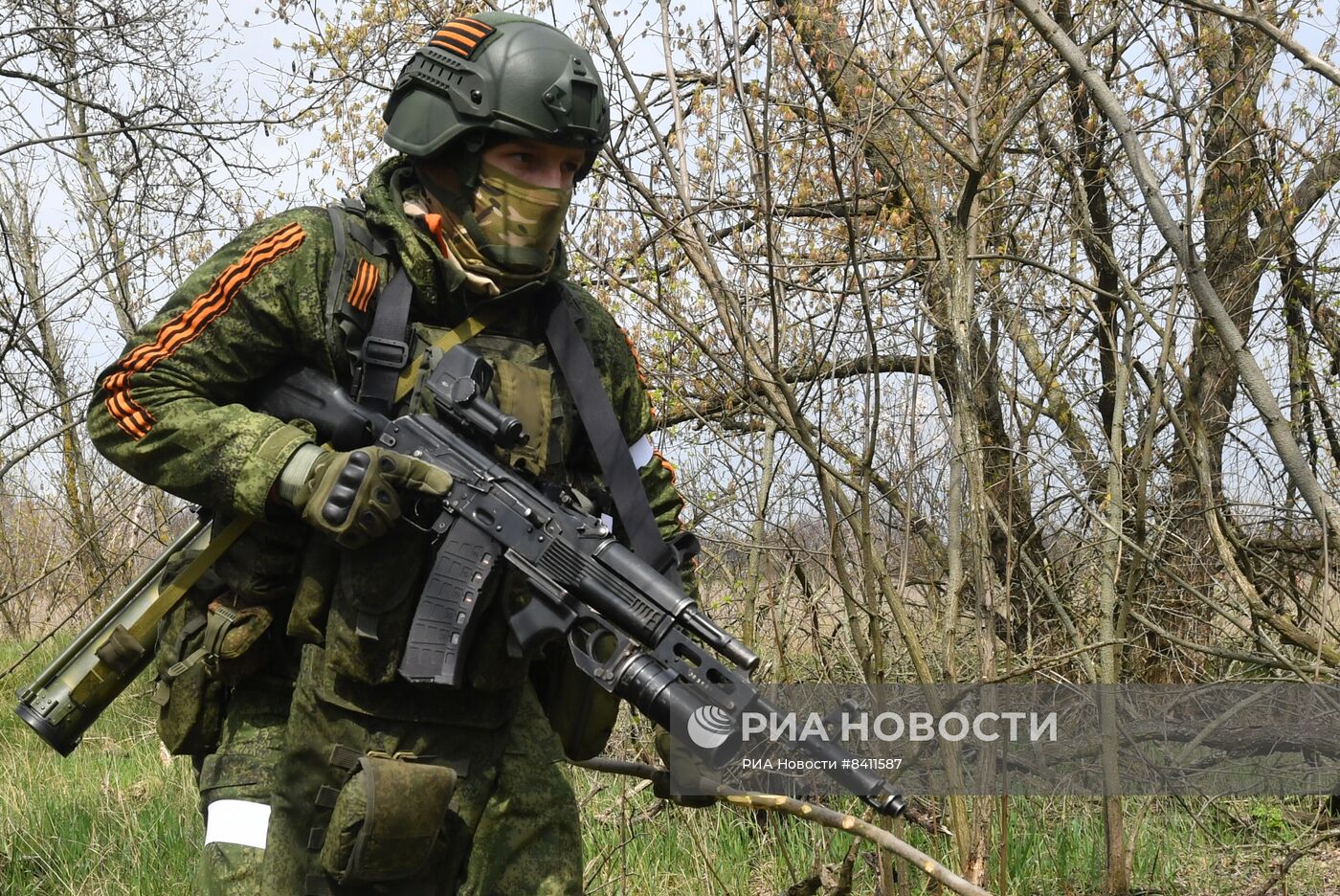 Подготовка штурмовых групп ВДВ на полигоне в южном секторе СВО