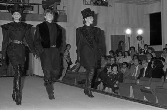 Французский модельер Пьер Карден в Алма-Ате