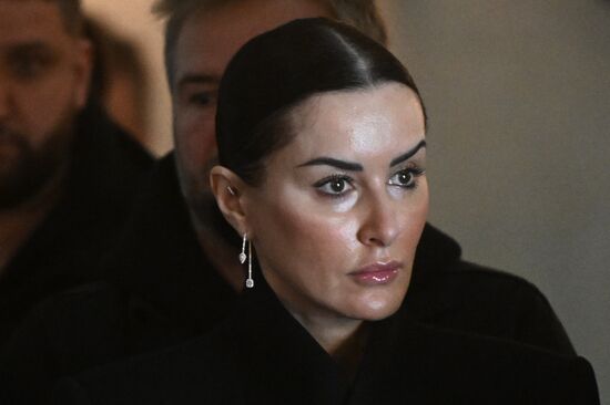 Церемония прощания с писателем Эдуардом Багировым