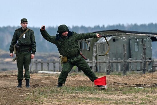 Проверка боевой готовности ВС Республики Беларусь