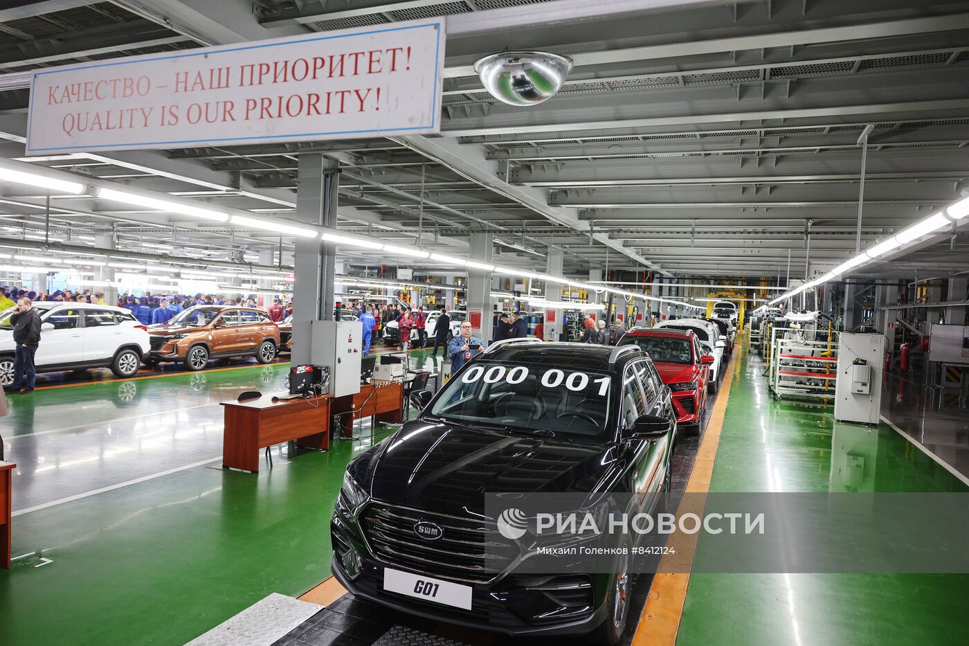 Старт производства китайских автомобилей SWM в Калининграде | РИА Новости  Медиабанк