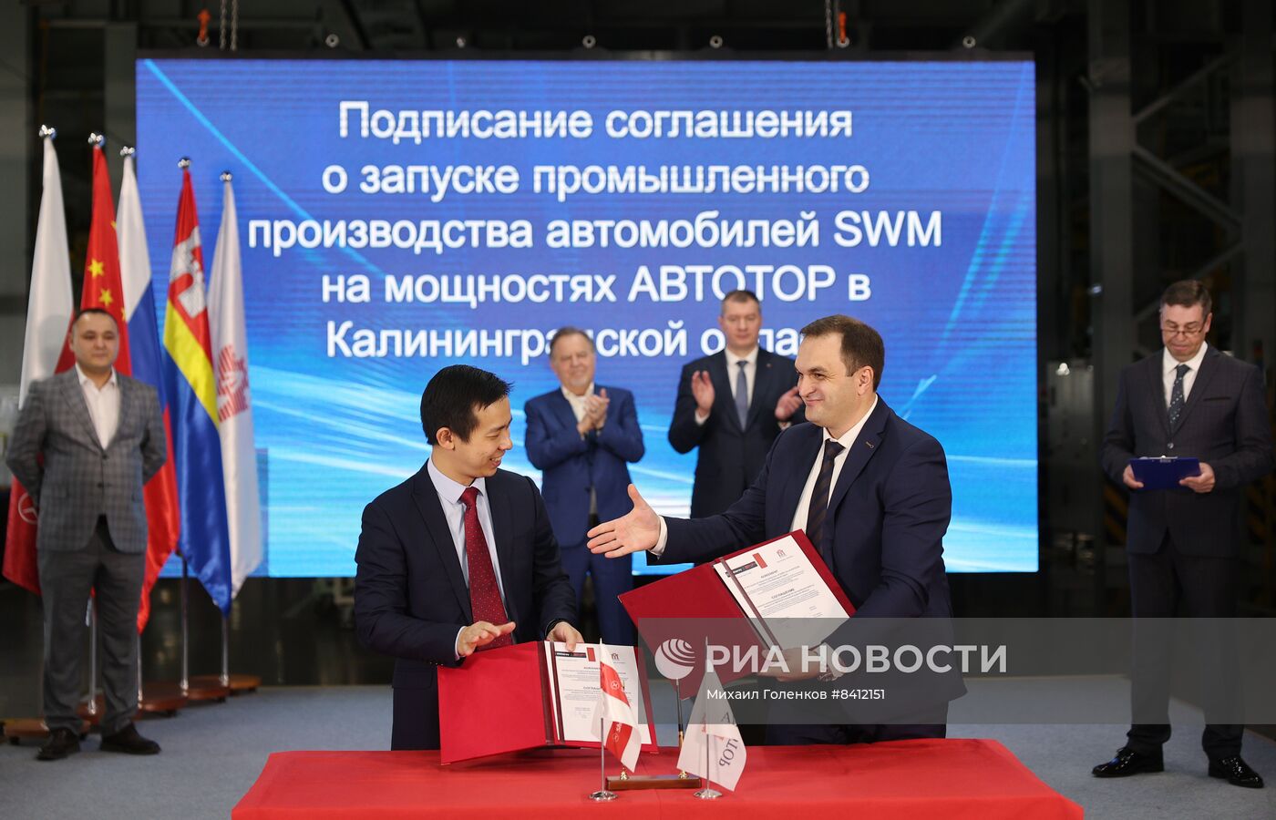 Старт производства китайских автомобилей SWM в Калининграде