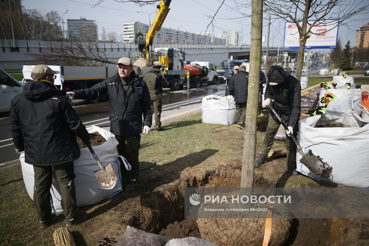 Общегородской субботник в Москве