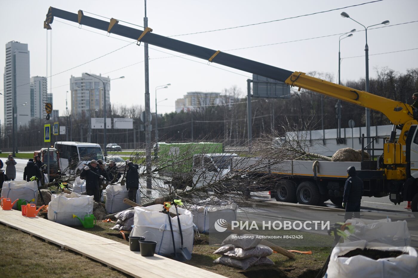 Общегородской субботник в Москве