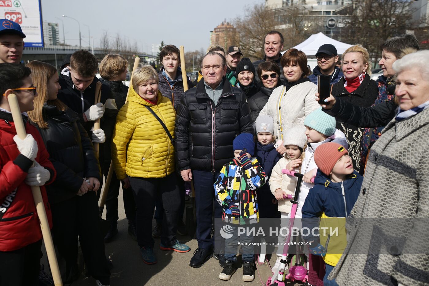 Общегородской субботник в Москве