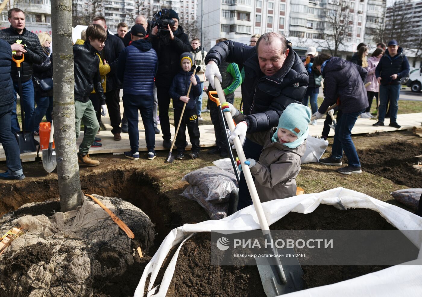 Общегородской субботник в Москве