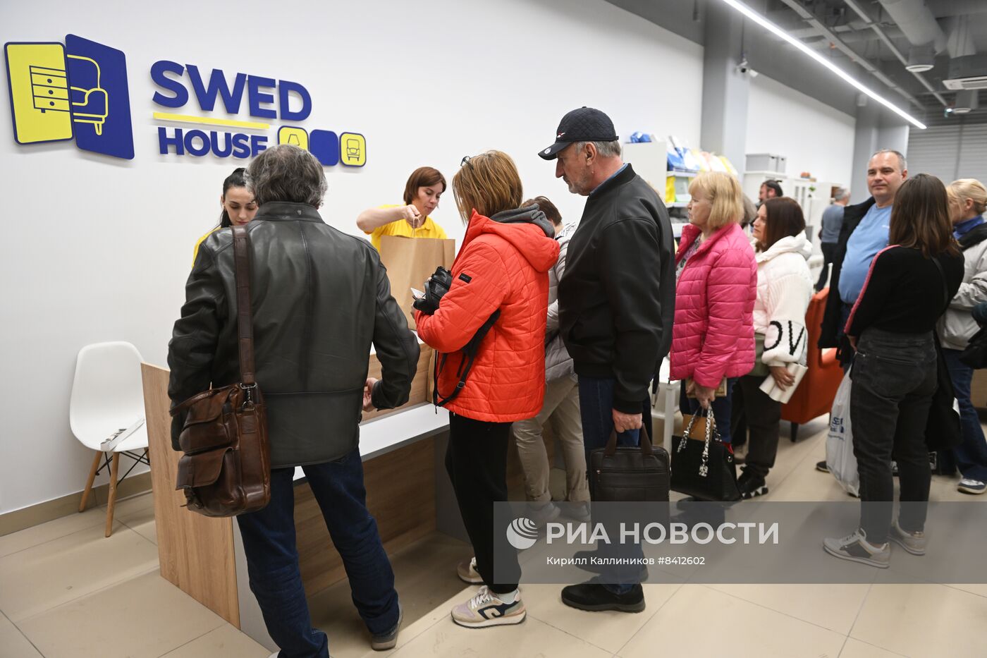 Открытие первого белорусского магазина Swed House в Москве