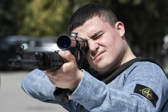 Пункт отбора на  военную службу по контракту в Симферополе