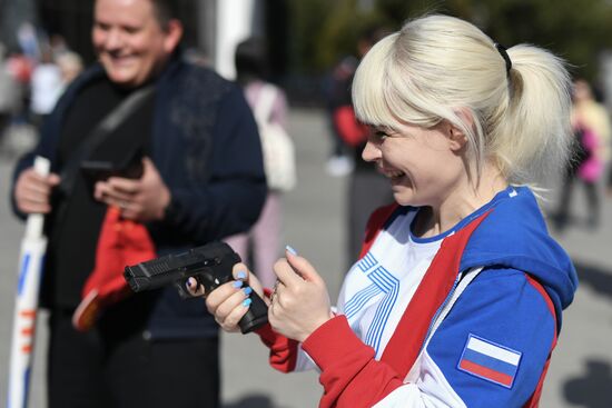 Пункт отбора на  военную службу по контракту в Симферополе