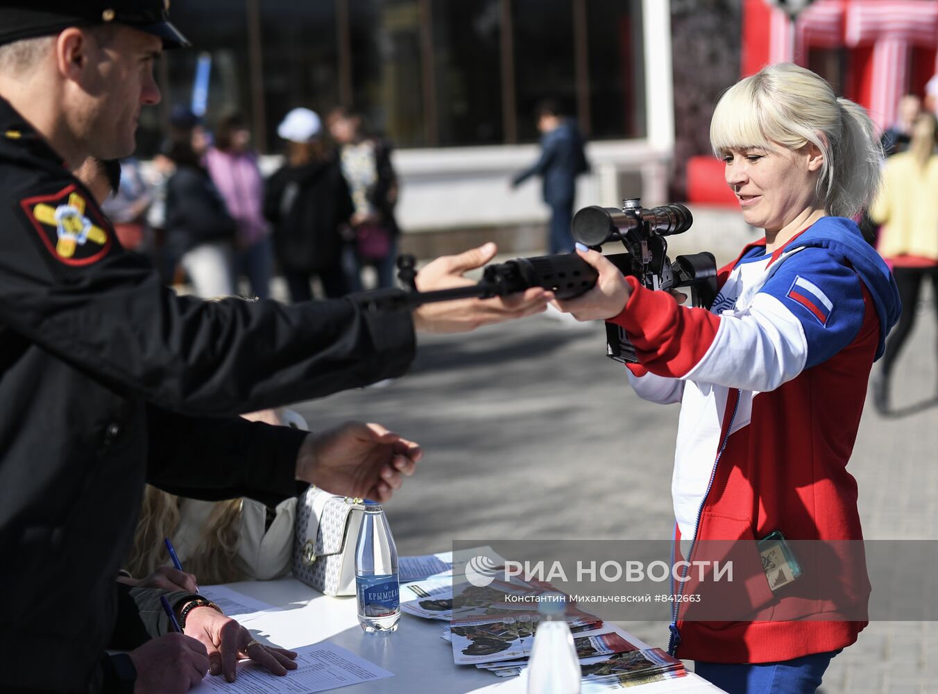 Пункт отбора на военную службу по контракту в Симферополе