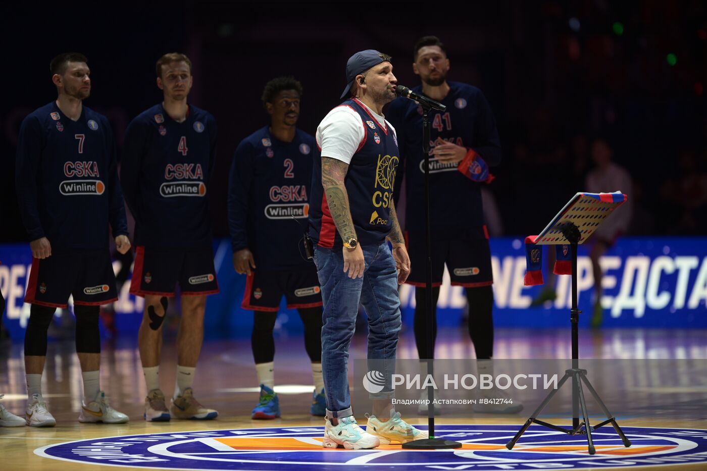 Баскетбол. Единая лига ВТБ. Матч ЦСКА - "Локомотив-Кубань"