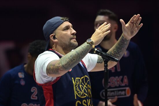 Баскетбол. Единая лига ВТБ. Матч ЦСКА - "Локомотив-Кубань"