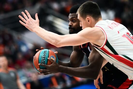 Баскетбол. Единая лига ВТБ. Матч ЦСКА - "Локомотив-Кубань"