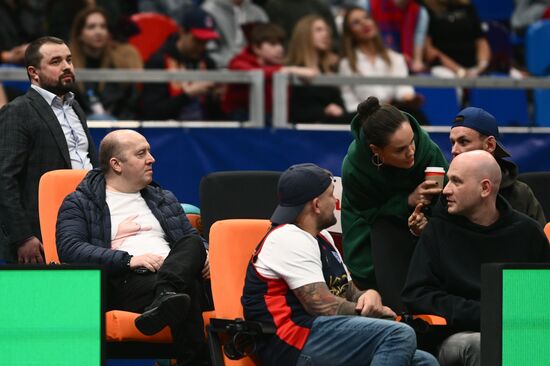 Баскетбол. Единая лига ВТБ. Матч ЦСКА - "Локомотив-Кубань"