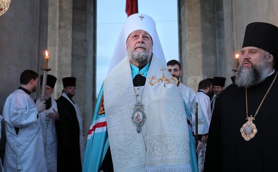 Пасхальное богослужение в странах СНГ